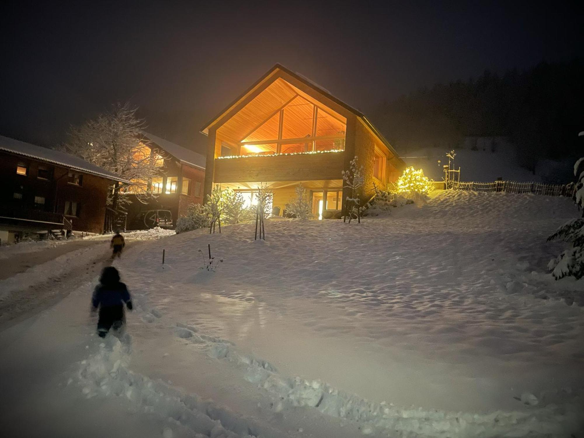 Zu Gast Bei Den Hagspiels Daire Hittisau Dış mekan fotoğraf