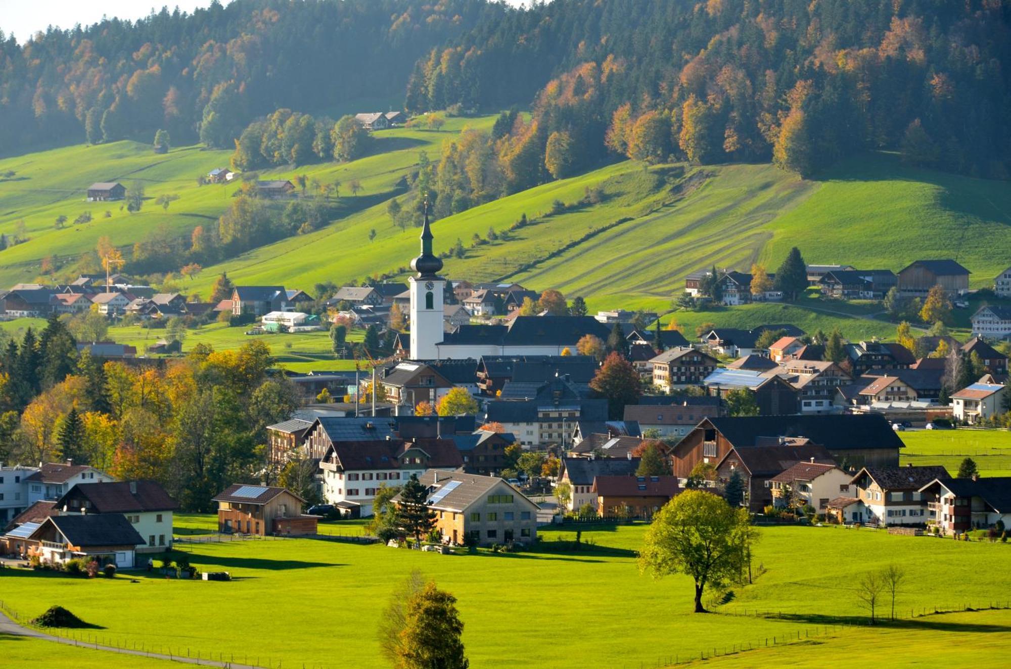 Zu Gast Bei Den Hagspiels Daire Hittisau Dış mekan fotoğraf