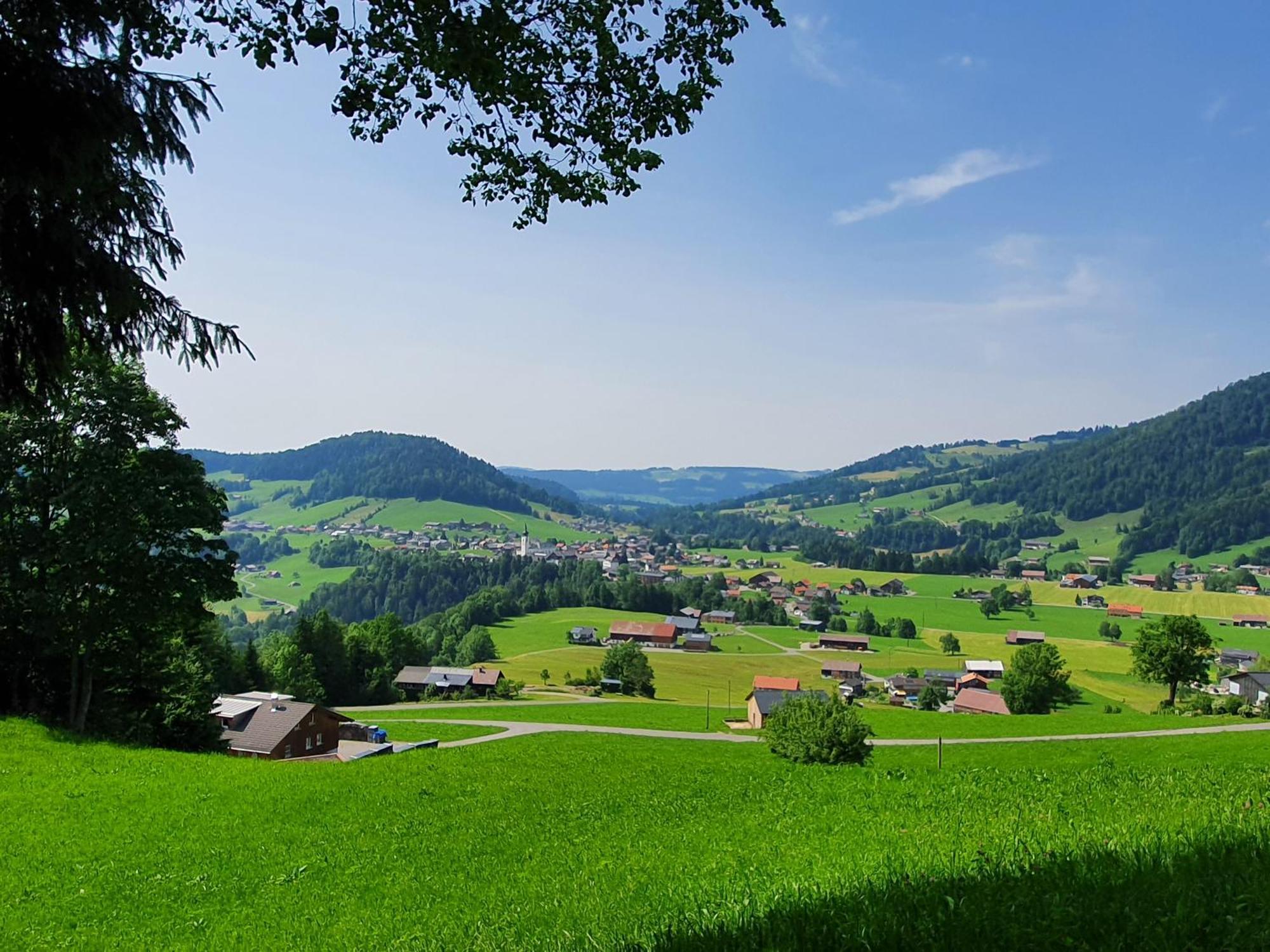 Zu Gast Bei Den Hagspiels Daire Hittisau Dış mekan fotoğraf