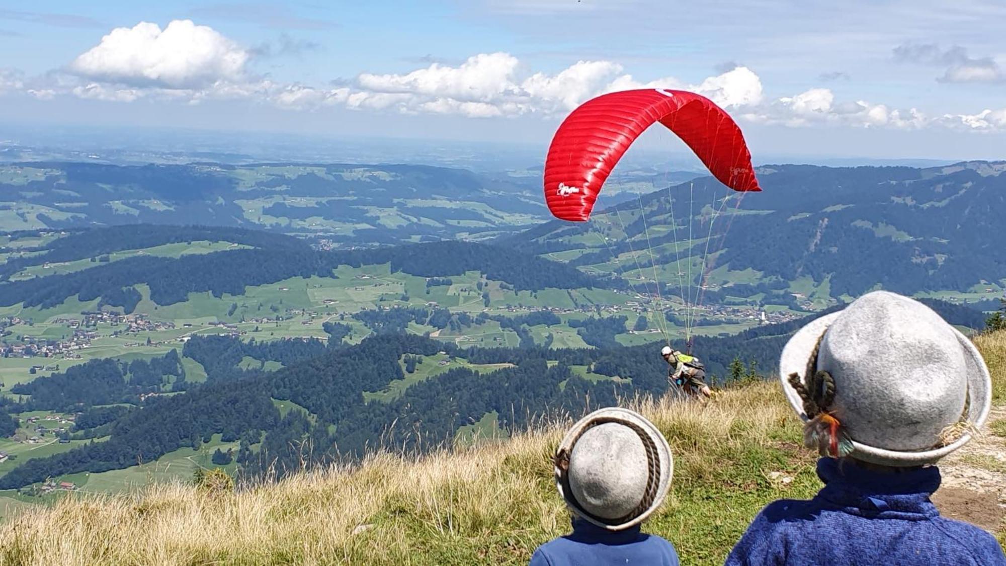 Zu Gast Bei Den Hagspiels Daire Hittisau Dış mekan fotoğraf